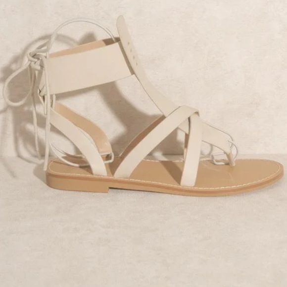 OASIS SOCIETY Blaze Lace-Up Sandal Size 8 Great Condition - Picture 7 of 16